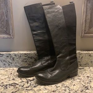 Frye tall leather boots